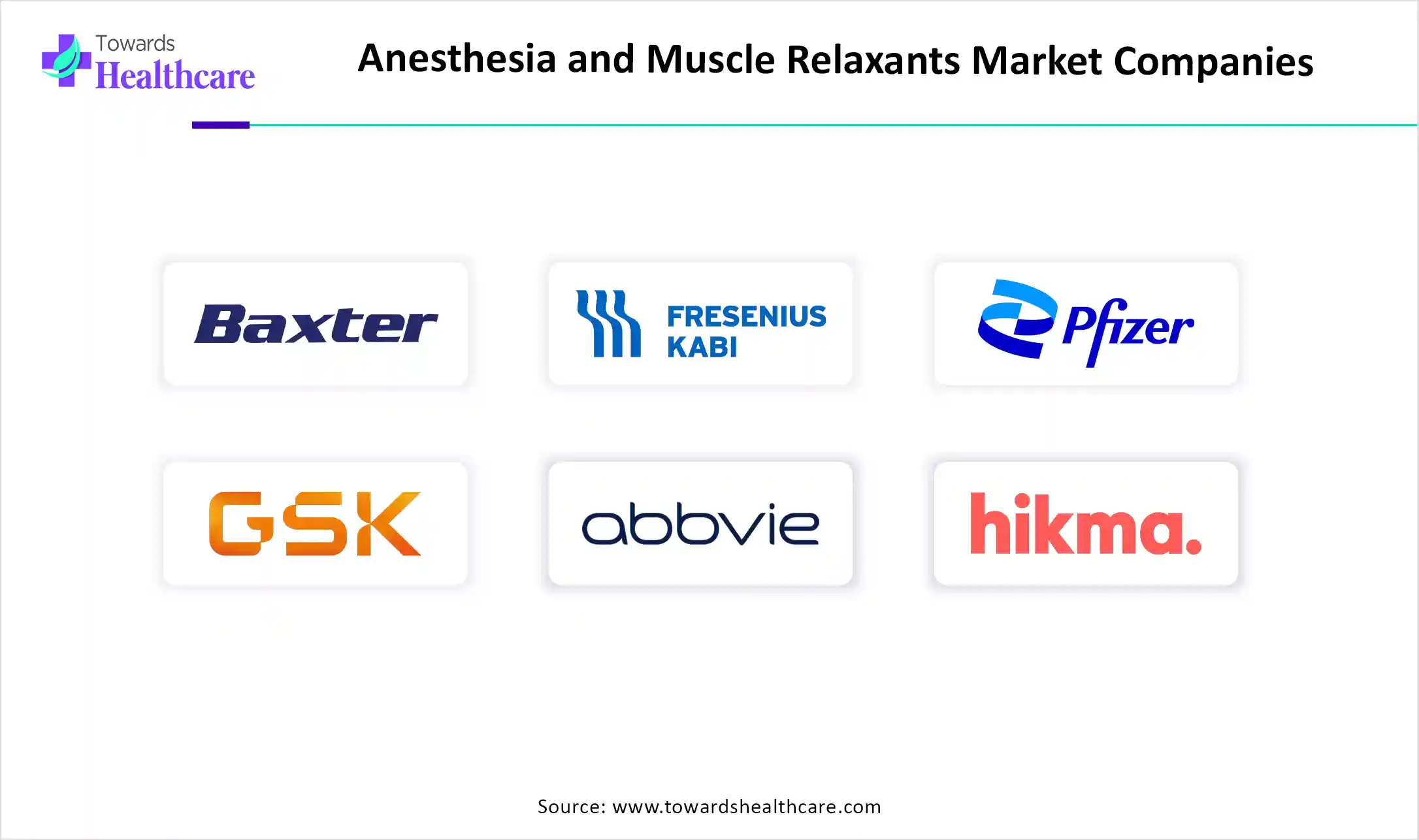 Anesthesia and Muscle Relaxants Market Key Players