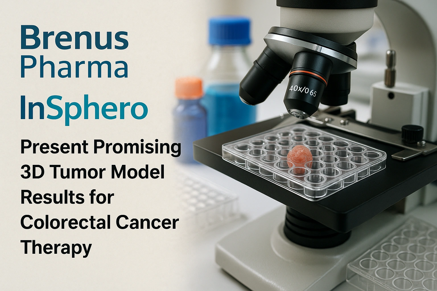 Brenus Pharma and InSphero Present Promising 3D Tumor Model Results for Colorectal Cancer Therapy Brenus Pharma and InSphero Present Promising 3D Tumor Model Results for Colorectal Cancer Therapy