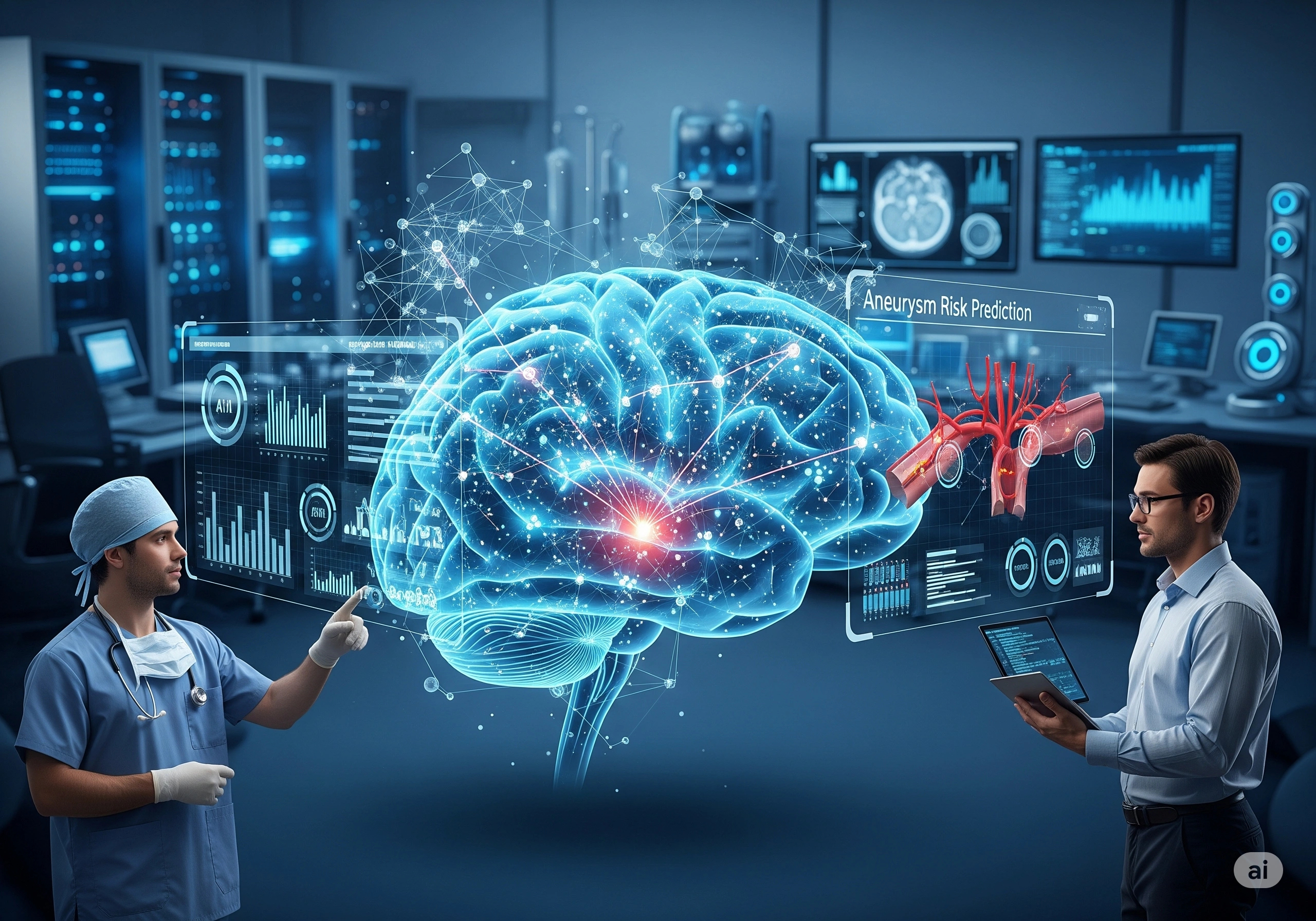 World’s First AI Brain Aneurysm Tool World’s First AI Brain Aneurysm Tool