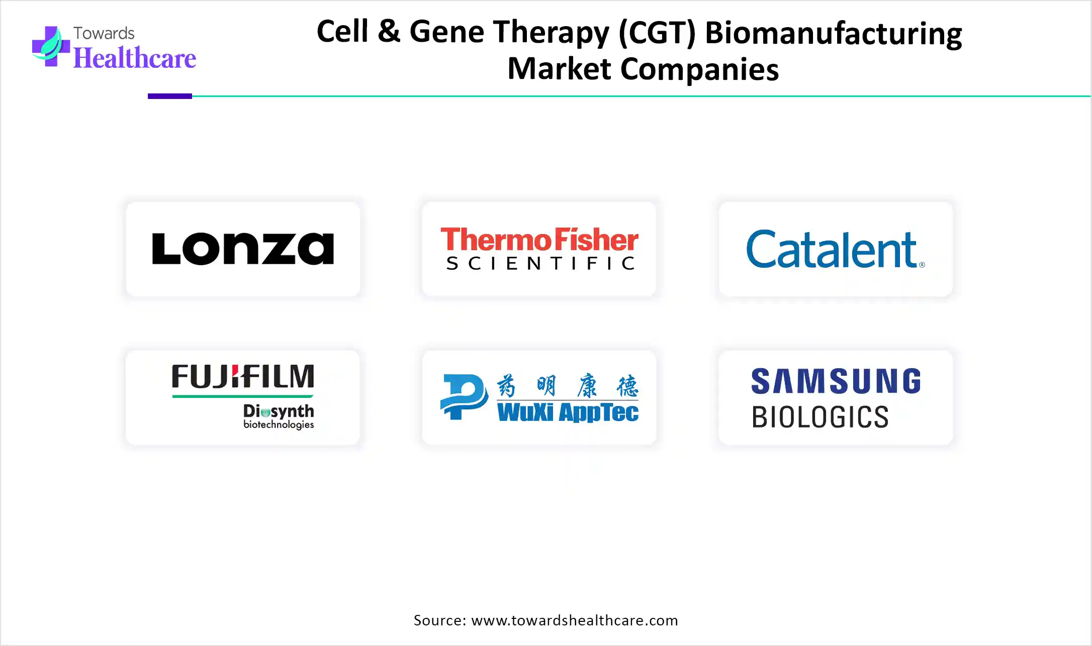 Cell & Gene Therapy (CGT) Biomanufacturing Market Top Key Players Cell & Gene Therapy (CGT) Biomanufacturing Market Companies