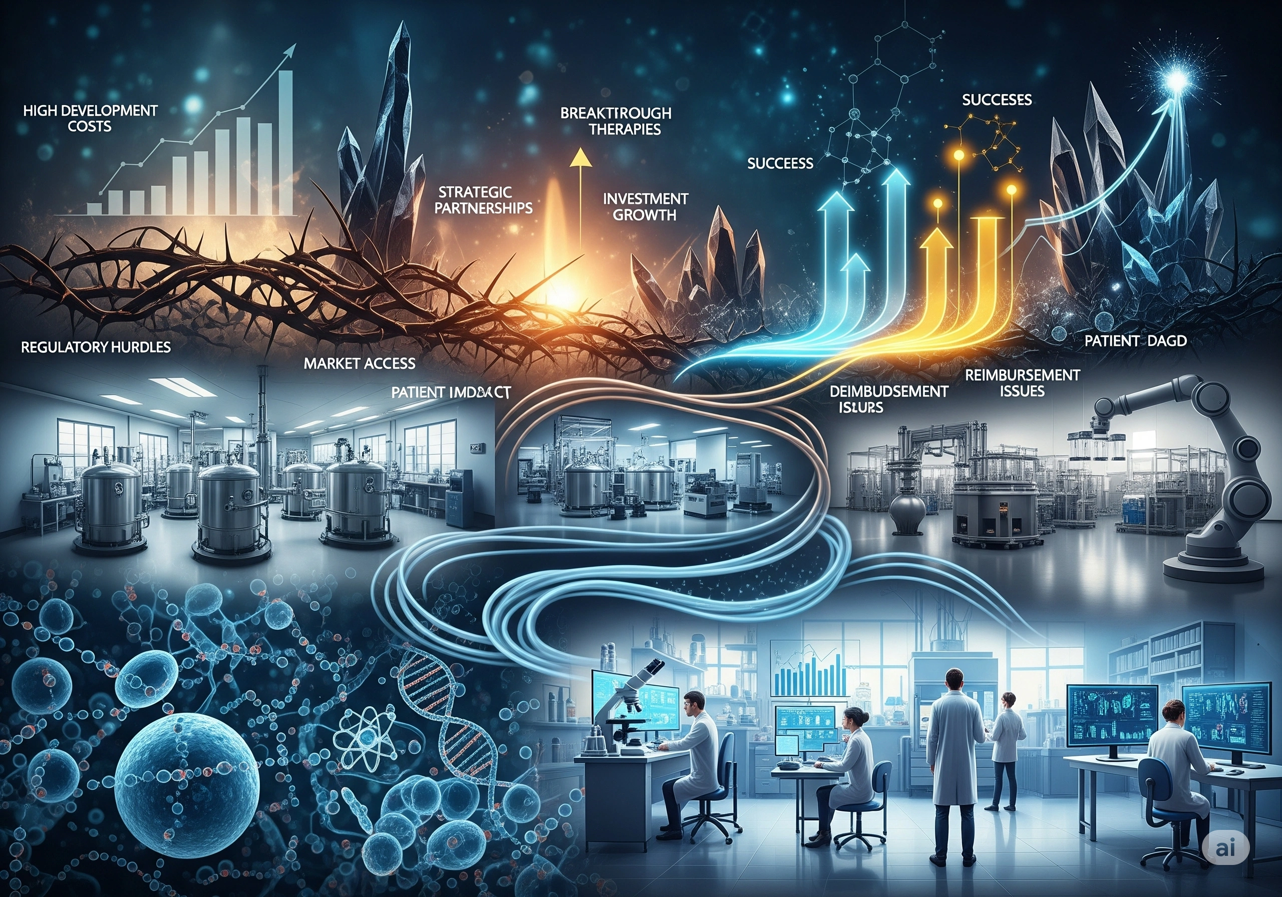 Cell and gene therapy sector faces major challenges amid shifting industry priorities Cell and gene therapy sector faces major challenges amid shifting industry priorities