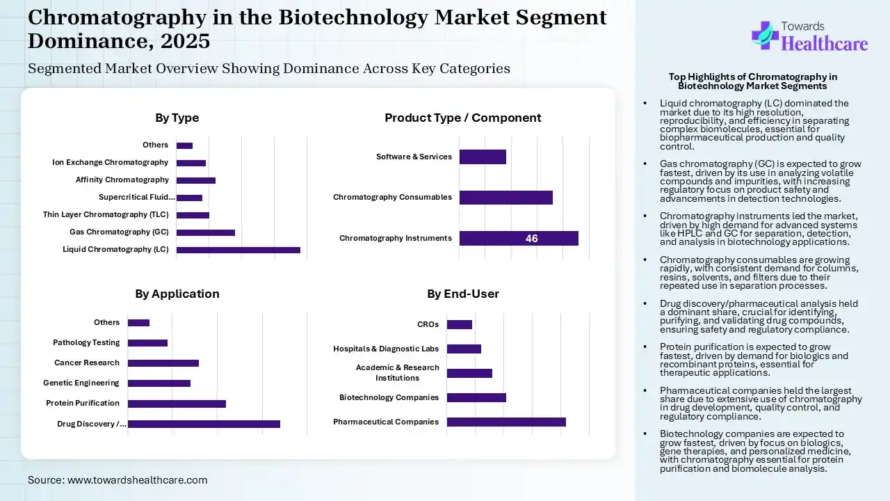 Chromatography in the Biotechnology Market Segmentation