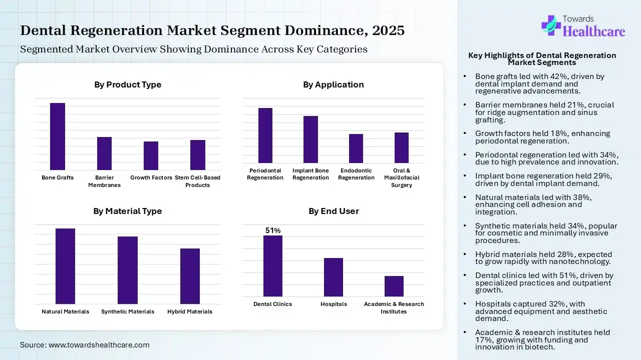 Dental Regeneration Market Segmentation Dental Regeneration Market Segmentation