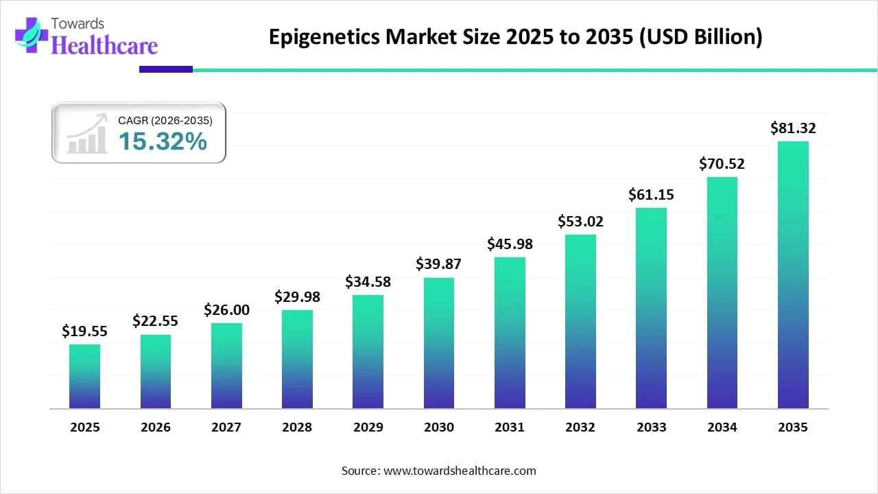 Epigenetics Market Size 2025 - 2035 Epigenetics Market Trends and Growth (2026)