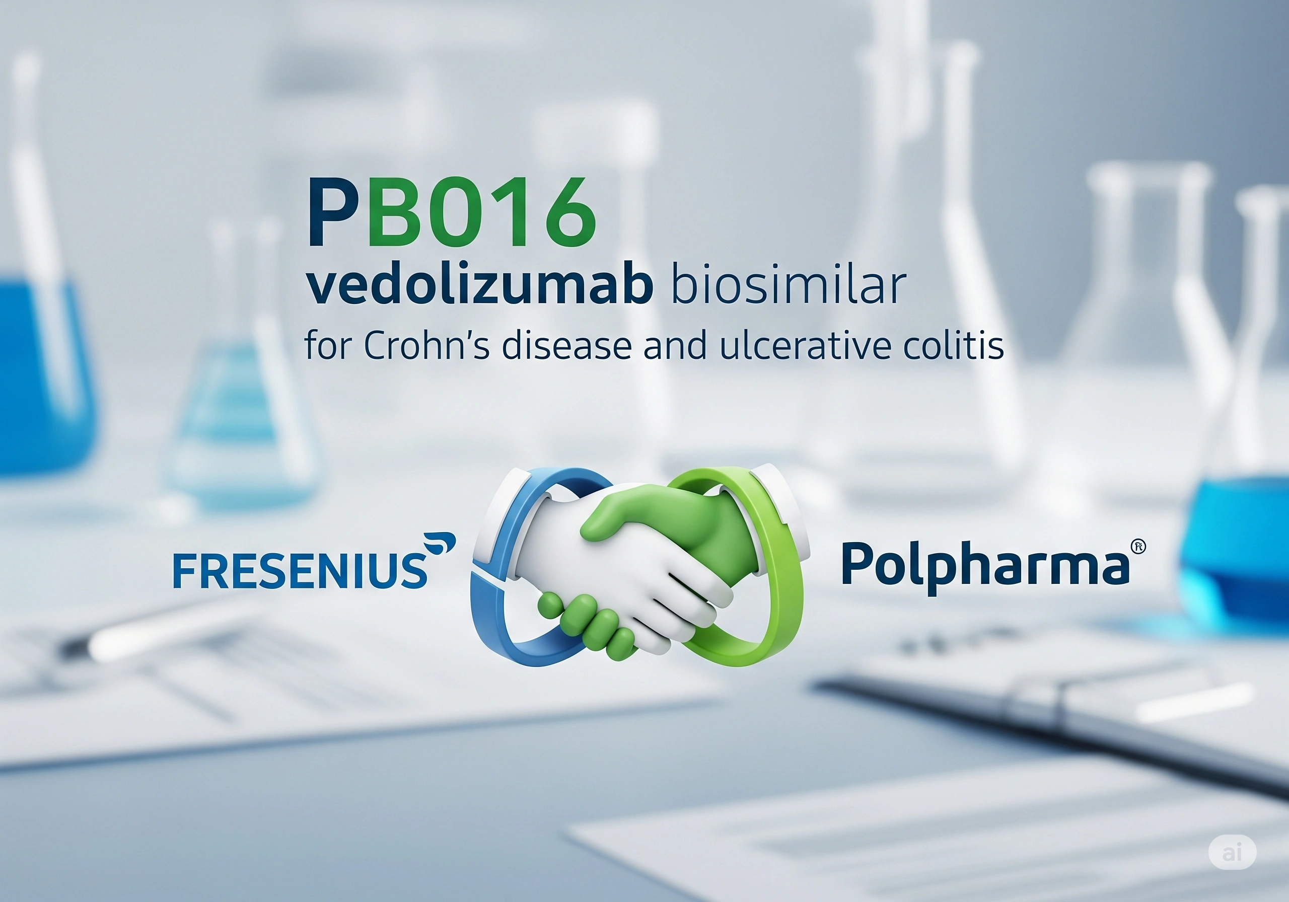 Fresenius Kabi and Polpharma Biologics global partnership on Vedolizumab biosimilar PB016 Fresenius Kabi and Polpharma Biologics global partnership on Vedolizumab biosimilar PB016