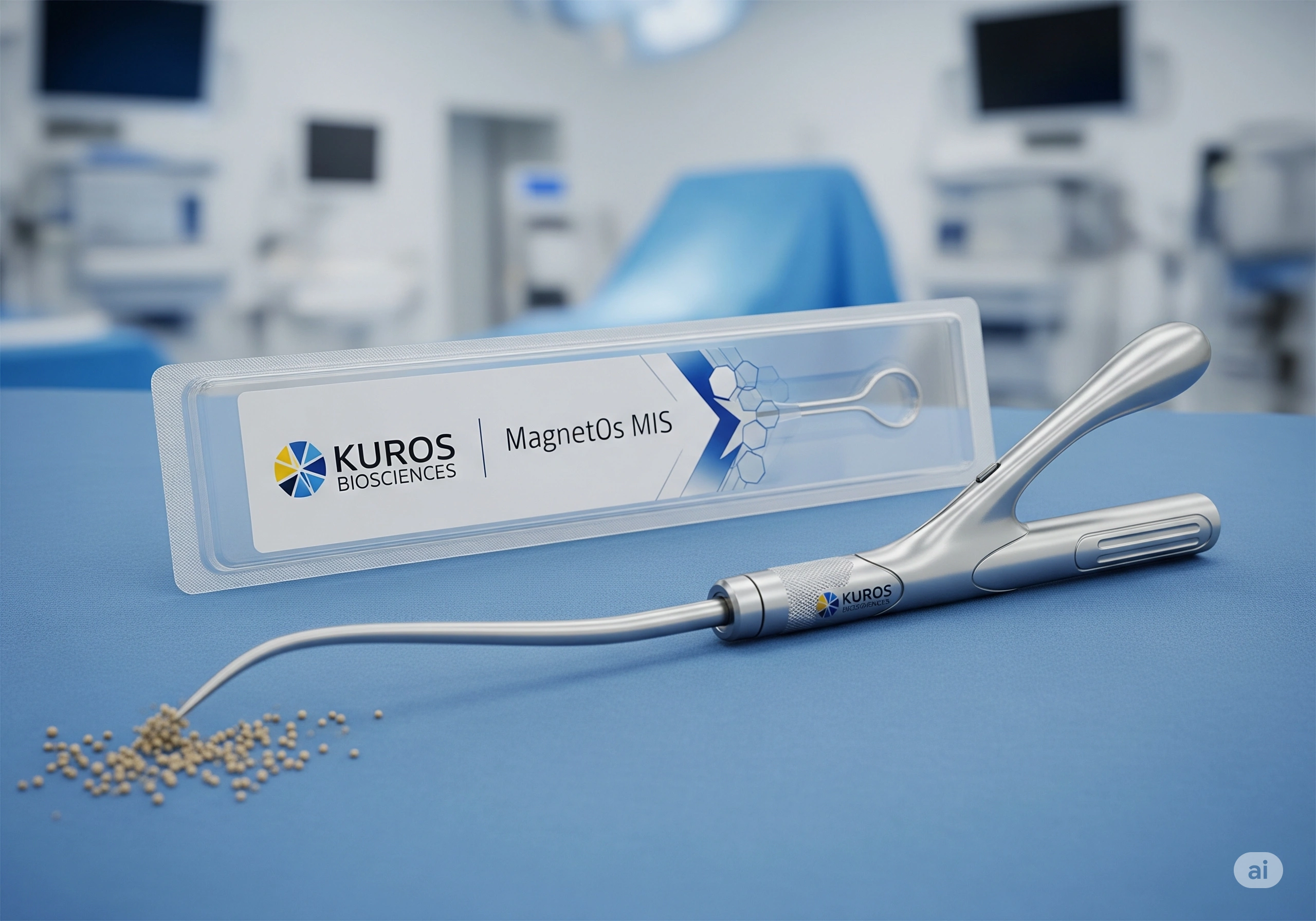 Kuros Biosciences unveils MagnetOs MIS Delivery System used in first successful U.S. spine surgery Kuros Biosciences unveils MagnetOs MIS Delivery System used in first successful U.S. spine surgery