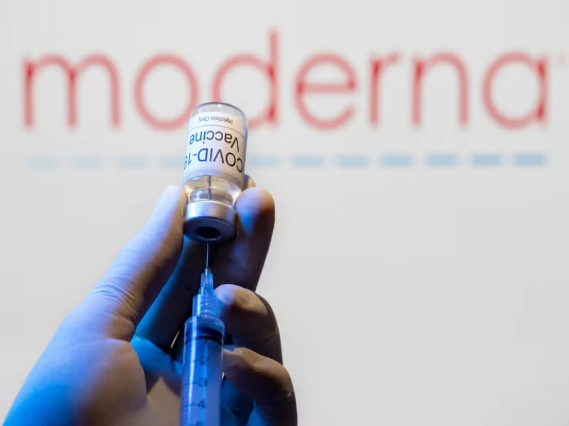 Moderna vaccine manufacturing facility in the UK Moderna vaccine manufacturing facility in the UK