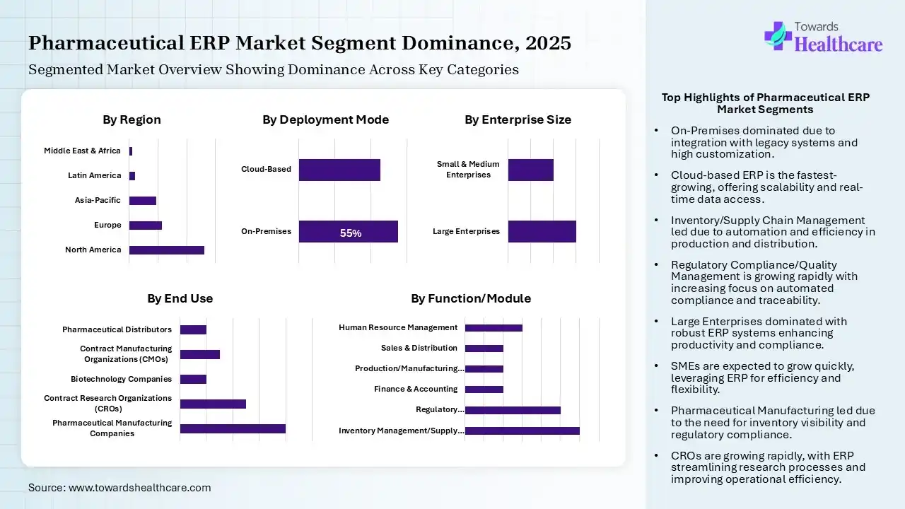 Pharmaceutical ERP Market Segmentation Pharmaceutical ERP Market Segmentation