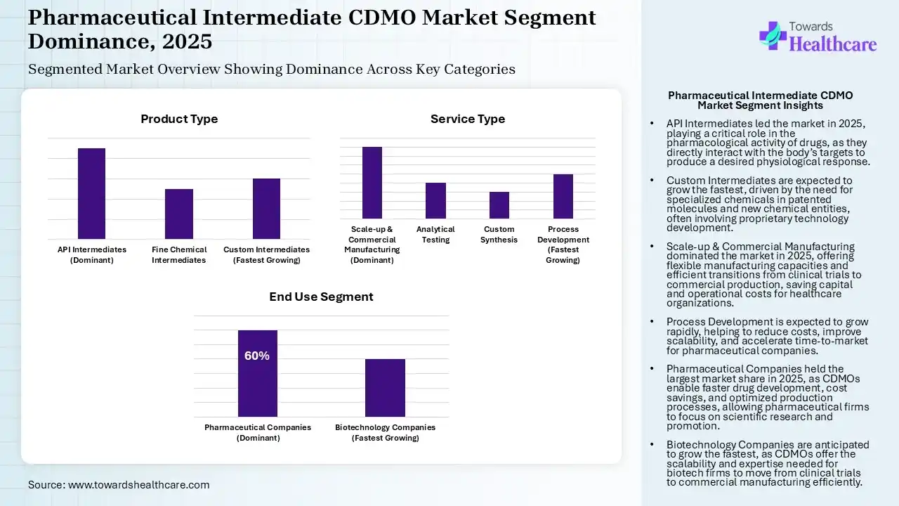Pharmaceutical Intermediate CDMO Market Segmentation Pharmaceutical Intermediate CDMO Market Segmentation
