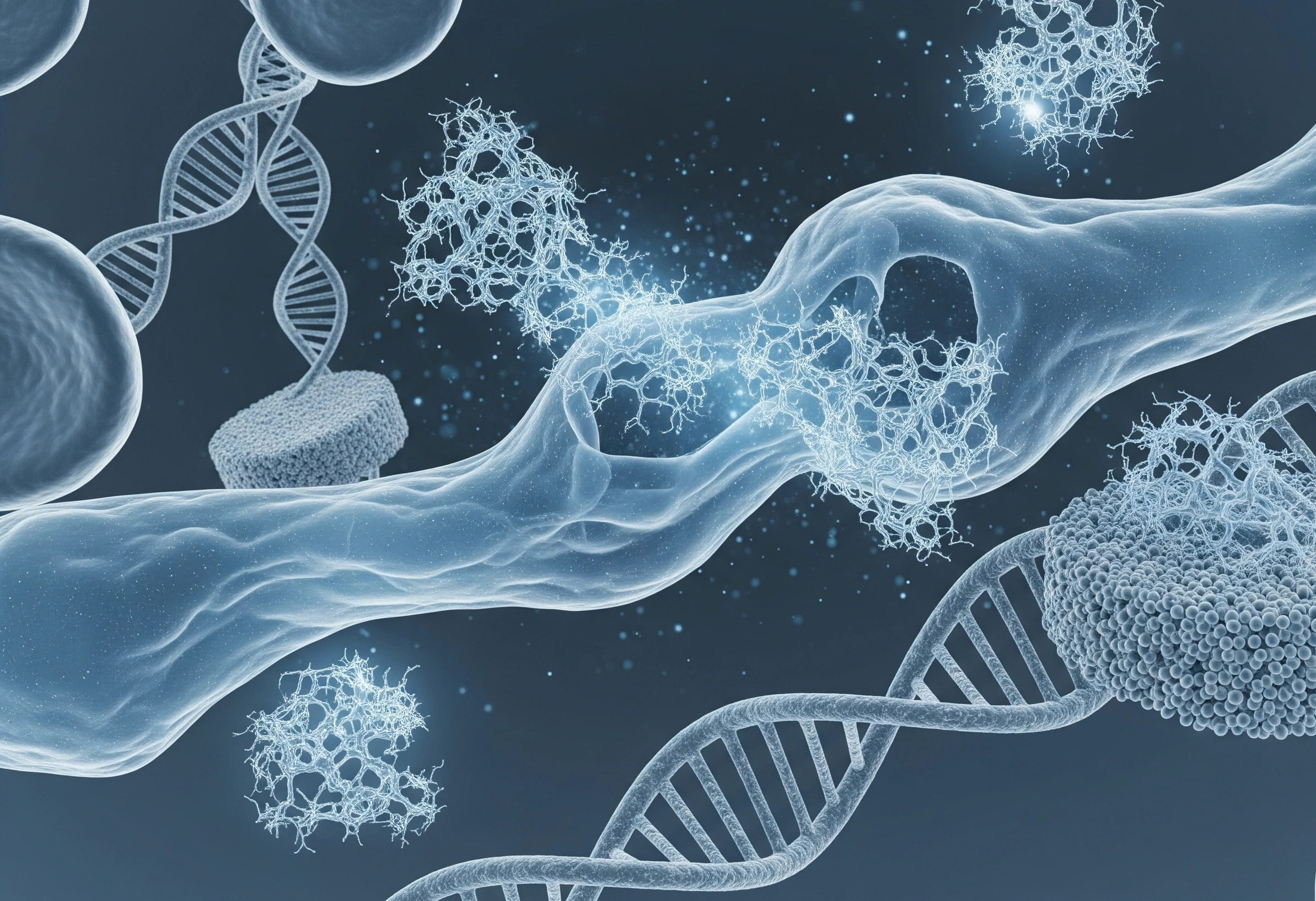 High-tech lab with glowing assay plates, showcasing innovation in neurodegenerative biomarker detection.